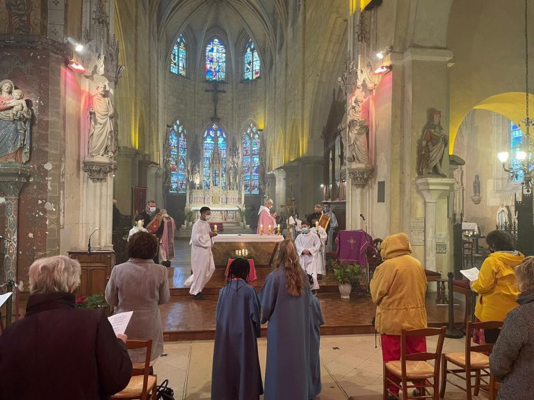 4ème dimanche de l’Avent Messe à l'église de la Madeleine Paroisse
