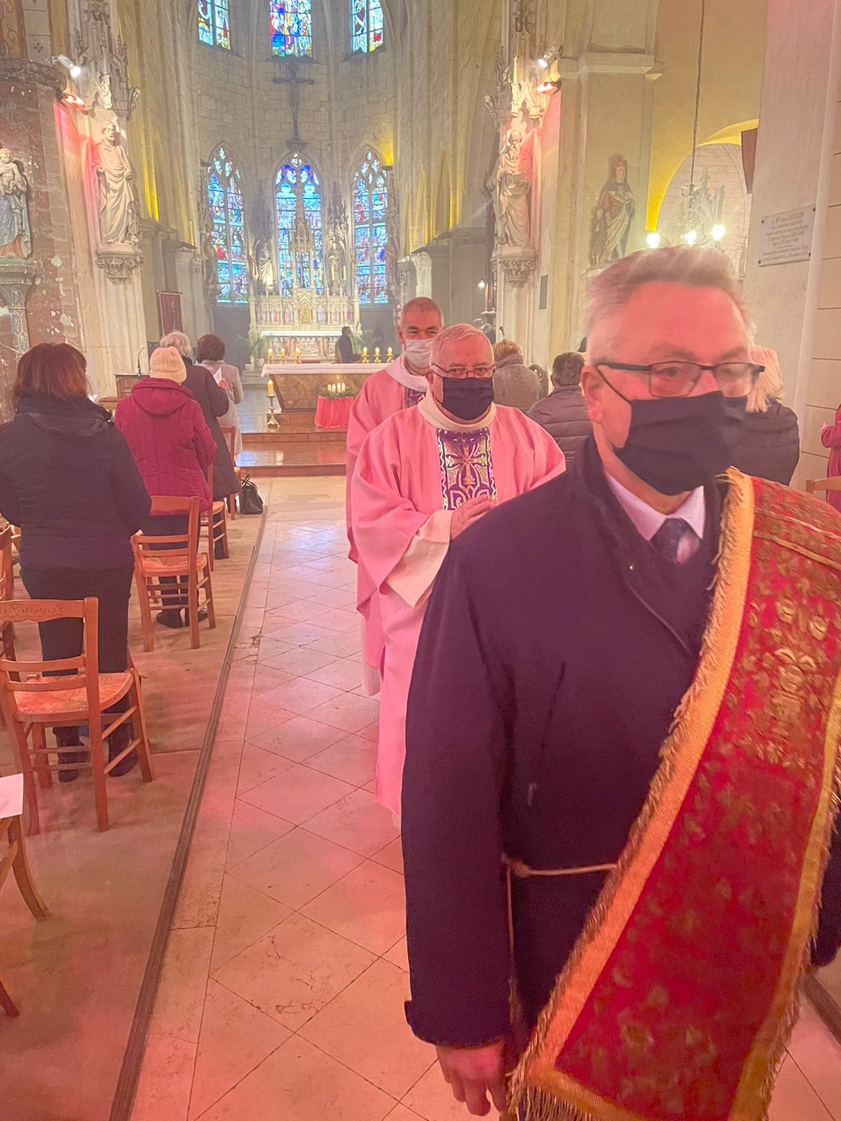 4ème dimanche de l’Avent Messe à l'église de la Madeleine Paroisse
